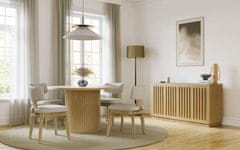 Livin Hill Jedilna miza, AV2421-48, 122x76x122 cm, rjava