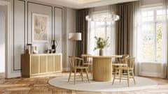 Livin Hill Jedilna miza, AV2421-48, 122x76x122 cm, rjava