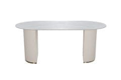 Livin Hill Jedilna miza, M95, 180x75x90 cm, bela