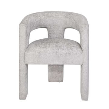 Livin Hill Oblazinjeni stol, LET71G, 62x75x58 cm, siva