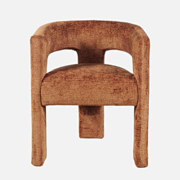 Livin Hill Oblazinjeni stol, LET71C, 62x75x58 cm, rjav