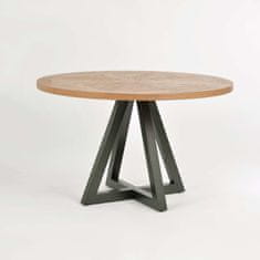 Livin Hill Jedilna miza, IN09-0, 125x76,5x125 cm, rjava