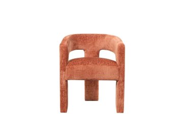 Livin Hill Oblazinjeni stol, LET71BS, 62x75x58 cm, oranžna