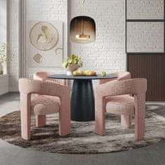 Livin Hill Jedilna miza, Avola AV2271-50B, 127x76x127 cm, črna