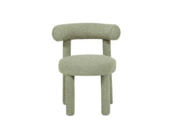 Livin Hill Oblazinjeni stol, LET77DS, 62x80x58 cm, zelena