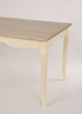 Livin Hill Jedilna miza, PE026, 160x78x80 cm, krem