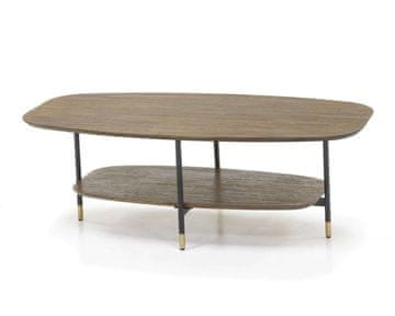 Livin Hill Klubska mizica, MAZL06, 120x40x60 cm, rjava