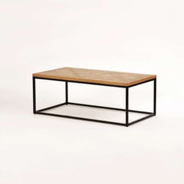 Livin Hill Klubska mizica, IN05-0, 114x42x60 cm, rjava
