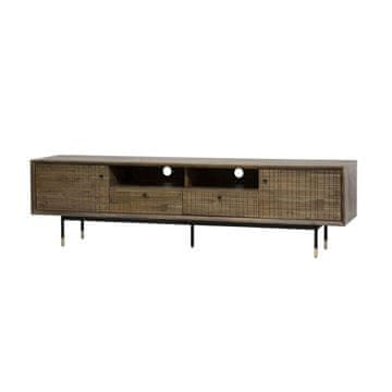 Livin Hill TV omarica, MAZL01-200, 200x55x45 cm, rjava