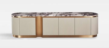 Livin Hill TV omarica, ST916B, 200x50x40 cm, krem