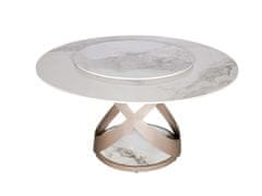 Livin Hill Jedilna miza, M44, 150x75x150 cm, bela