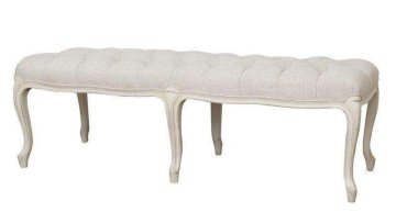 Livin Hill Oblazinjena klop, VE838, 150x50x53 cm, krem