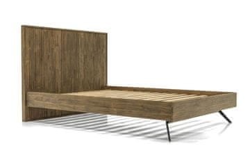 Livin Hill Postelja, MASK01, 189x120x209 cm, rjava