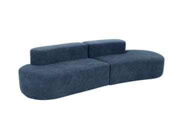 Livin Hill Sedežna garnitura, N75-8, 280x66x102 cm, modra