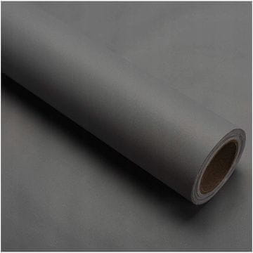 SAMOLEPILJNA SIVA MAT TAPETA ZA POHIŠTVO 60 cm x 10 m