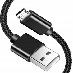 KABEL ZA HITRO POLNJENJE 3.0, HITR USB-A - NA MICRO USB, KRATEK, 20 cm