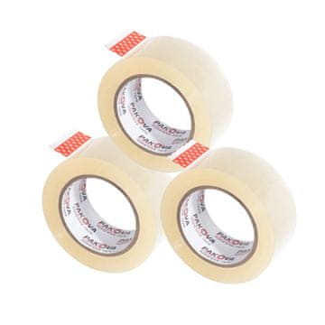 PAKOVA 48/100 PROZORNI pakirni trak, 3 kosi