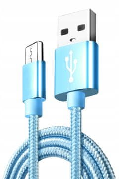 KABEL ZA HITRO POLNJENJE MICRO USB kb1_MODR