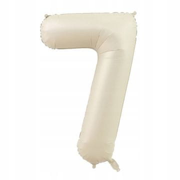 BALON ŠTEVILKA SEDEM 7 ROJSTNODNEVNA DEKORACIJA 100 cm