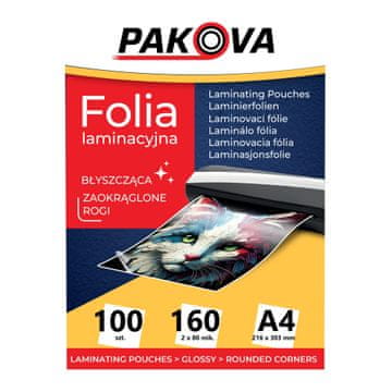 PAKOVA FOLIJA ZA LAMINIRANJE A4 216/303mm