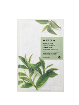 3D maska z zelenim čajem za hidracijo in vitalnost Joyful Time (Essence Mask Green Tea) 23 g