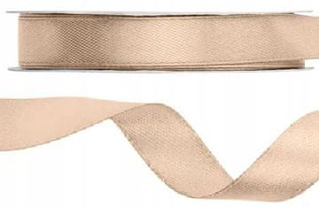 Dekorativni satenasti trak za darila PEACH 12 mm 25 m