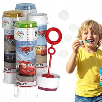 Dulcop Milni mehurčki za otroke AVTOMOBILI Avtomobili Rojstnodnevna zabava Festivalska zabava 60 ml