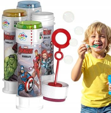 Dulcop Milni mehurčki za otroke AVENGERS Marvel Birthday Fun Party 60ml