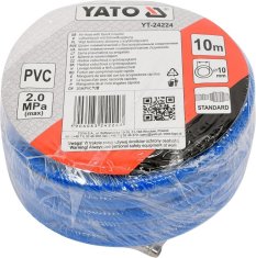 YATO PVC PNEVMATSKA CEV 10 mm x 10 m S HITRO SPOJKO YT-24224