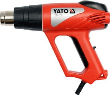 YATO Toplotna pištola 2000 W 350 °C in 550 °C z dodatki YT-82291