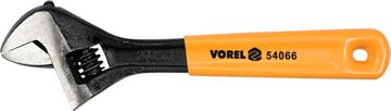 Vorel Nastavljivi ključ 200 mm, gumiran ročaj 54066