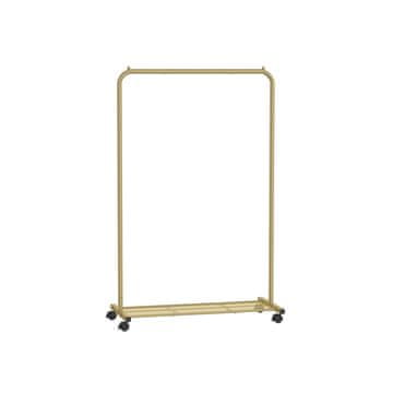 Songmics Oblekalni regal 40.5x91x158 cm zlata
