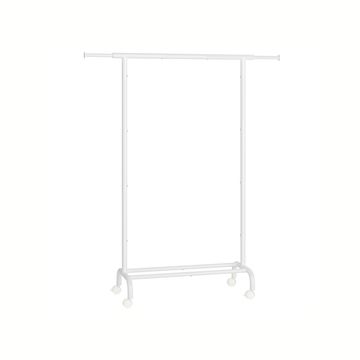 Songmics Oblečni regal 40x83x156 cm, bel
