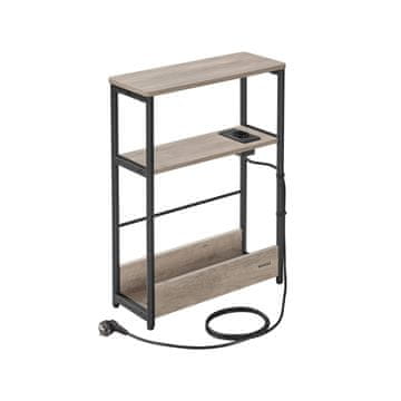 Songmics Stranska mizica 18x45x58 cm