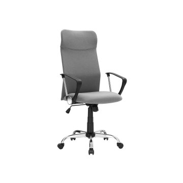 Songmics Pisarna stol 63x63x110-120 cm Siva