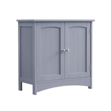 Songmics Kopalniška omarica 60x30x60 cm siva