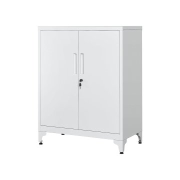 Songmics Predalnik za dokumente 40x80x90 cm siva