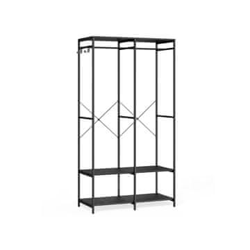 Songmics Omara 40x94.5x180 cm Črna