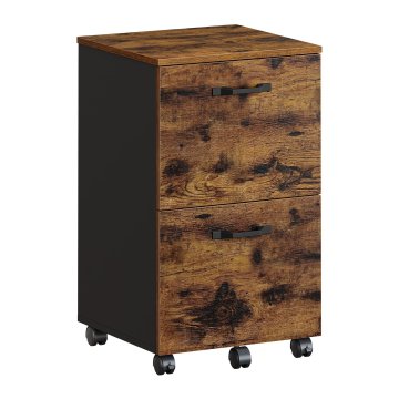 Songmics Mobilna predalčna omara 42x40x70 cm rjava