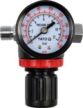 YATO Redukcijski ventil tlaka z manometrom 1/4'' YT-2381