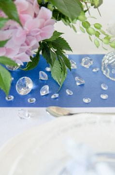 Diamantni konfeti, prozorni, 12 mm, 1 paket.