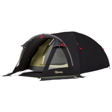 Homestar Kampirentunnel telk 4 inimesele 330x190x120 cm must