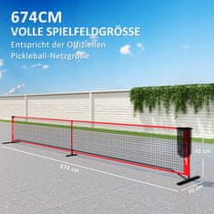 Homestar Komplet mreže za pickleball, 674x70x92 cm, večbarvno