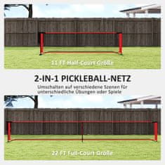 Homestar Komplet mreže za pickleball, 674x70x92 cm, večbarvno