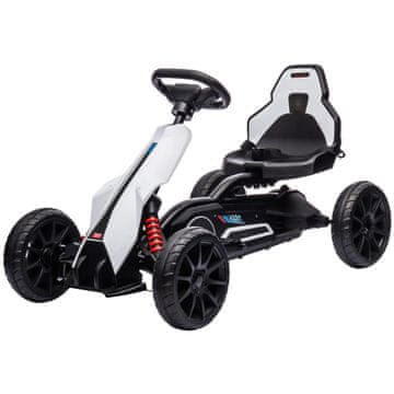 Homestar Električni gokart za otroke 100x58x58,5 cm bel