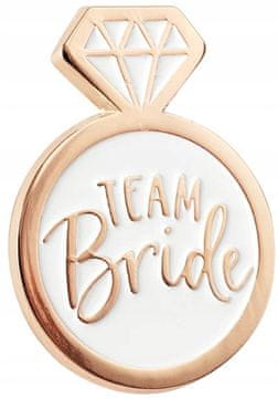 Značka TEAM BRIDE za dekliščino