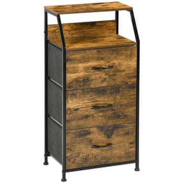 Homestar Predalnik 44x29x92 cm rjave barve