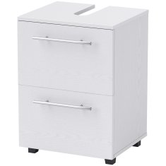 Homestar Kopalniška omarica 41,5x35,5x59 cm Bela