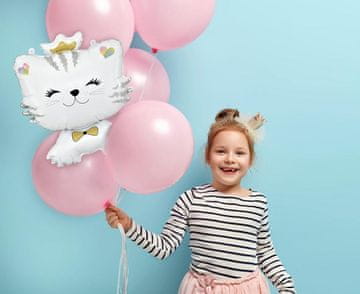 GoDan Folija balon Bela mucka 39x49 cm