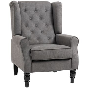 Homestar Fotelj 74x86x102 cm Siva